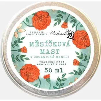 Bylinná léčivá mast Medarek Měsíčková mast v mandli (Varianty: 50 ml)