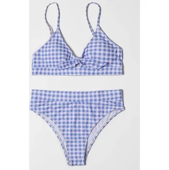 Dámské plavky Dámské bikiny P454 modrá M