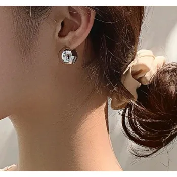 Náušnice Dámské náušnice G411 stříbrná