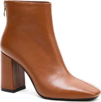 Dámské tenisky Dámské kotníkové boty na podpatku A656 hnědá 36