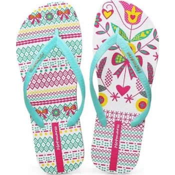 Dámské žabky Dámské žabky s potiskem modrá 41