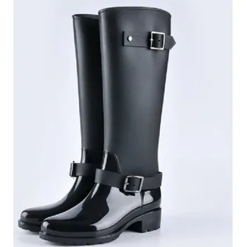 Dámské kozačky Dámské moderní kozačky J1131 černá 40