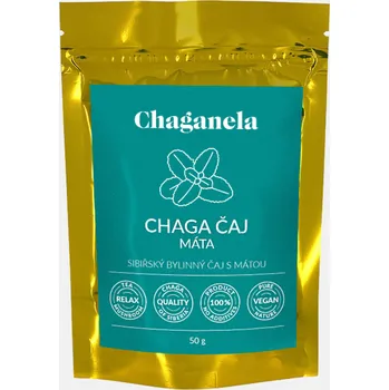 Čaj Chaganela Sibiřský čagový čaj s mátou