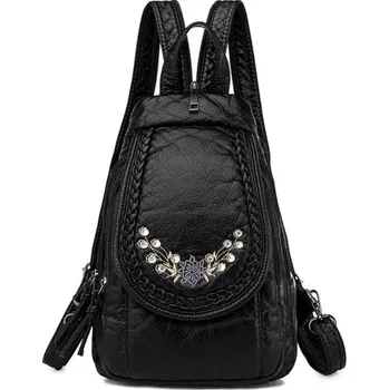 Sportovní batoh Dámský kožený batoh E923 1