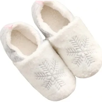 Dámské pantofle Dámské bačkory s vločkou 40