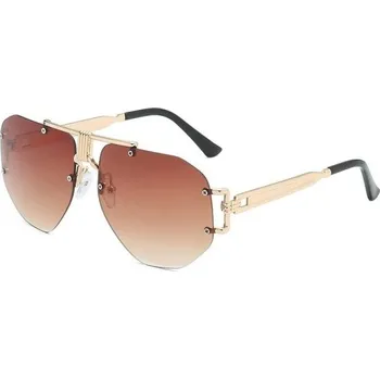 Dámské sluneční brýle E1733 hnědá