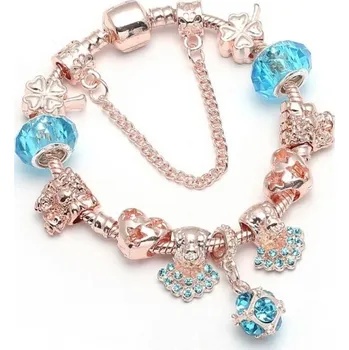 Náramek Dámský náramek s přívěsky H223 21 cm 5