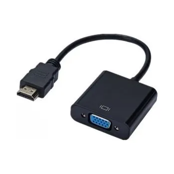 Video redukce Adaptér HDMI na VGA s audio a napájecím kabelem