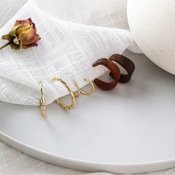 Náušnice Dámské náušnice 3 páry G1266 9