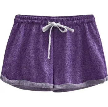 Dámské kraťasy Dámské bavlněné kraťasy fialová M