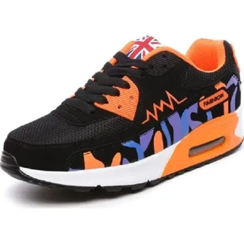 Dámské tenisky Barevné dámské tenisky J768 oranžová 35