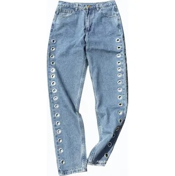 Dámské džíny Dámské džíny s cvočky 27