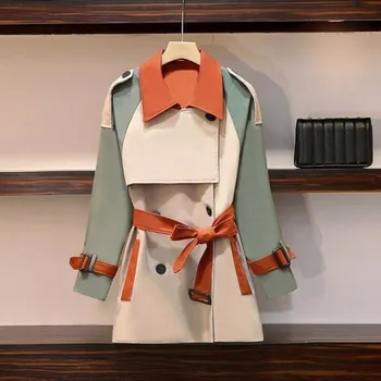 Dámský kabát Dámský krátký kabát P1976 XL