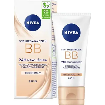 Pleťový krém Nivea 5v1 BB denní krém Bright 50ml