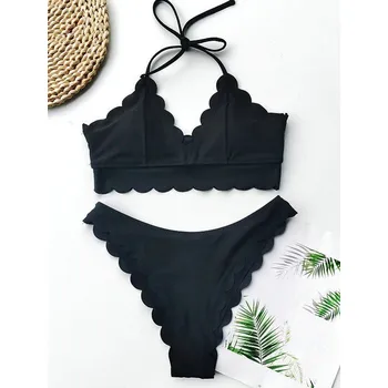 Dámské plavky Dámské bikiny P421 černá S