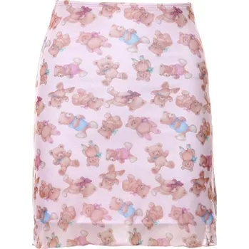 Dámská sukně Dámská mini sukně s medvídky XS