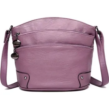 Kabelka Dámská crossbody kabelka M1755 světle fialová