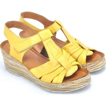Dámské sandále Iberius 2676 žlutá, vel. 39