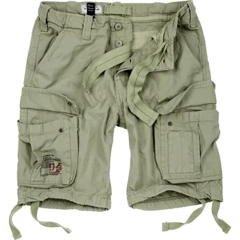 SURPLUS Kraťasy AIRBORNE VINTAGE SVĚTLE ZELENÉ
