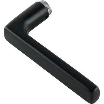 HOPPE díl s otvorem DALLAS, nerez, černá mat