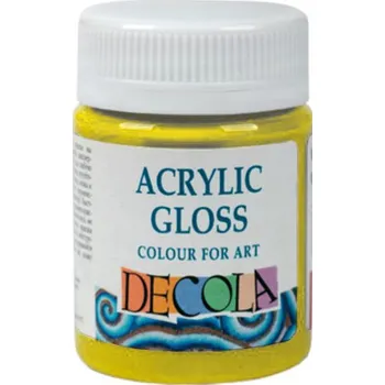 Vodová barva Lesklá akrylová barva Decola 56 ml