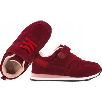 Dívčí obuv Befado sportovní boty textilní červené velikost 34