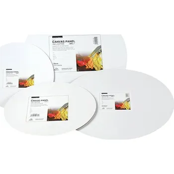 Malířské plátno Oválné plátno na lepence