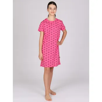 Dámské pyžamo EVONA a.s. Dívčí noční košile P BERUŠKA - P BERUSKA RŮŽOVÁ 152-158