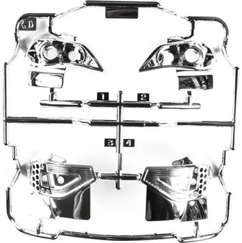 RC model Tamiya (19115244) paraboly pro LED přední, zadní - Subaru Impreza WRC 08