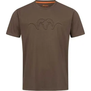 Pánské tričko Tričko Blaser 3D Argali 25 S barva hnědá