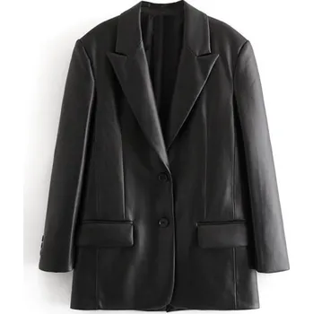 Dámské kožené sako P1353 S