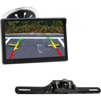 Kamera do auta Bezdrátová parkovací kamera s monitorem