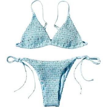 Dámské plavky Dámské bikiny P1220 světle modrá M