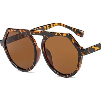 Sluneční brýle Dámské sluneční brýle E1608 leopardí