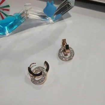 Náušnice Dámské visací náušnice G329 starorůžová