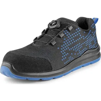 Pracovní obuv LOPUD TEXLINE S1PS CXS polobotka - černá/modr - 37