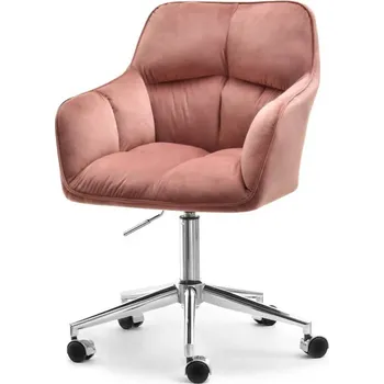 Jídelní židle Kancelářská židle ISLA - Práškově růžová