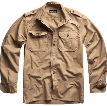 Pánská košile Košile M65 BASIC s dlouhým rukávem KHAKI Košile M65 BASIC s dlouhým rukávem KHAKI vel. XL