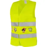 TEDDY vesta výstražná dětská 3 - 6 let - refl.žlutá - XS