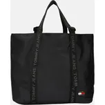 Kabelka Tommy Hilfiger Jeans Tjw Essential Daily Tote - Barva Černá, Materiál Textil 56193 AW0AW15819