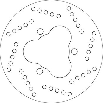 Brzda pro motocykl brzdový kotouč, NEWFREN DF4040A