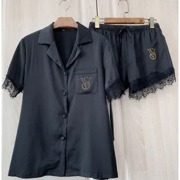 Dámské pyžamo Dámské pyžamo P2644 černá S