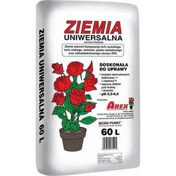 Vrták Univerzální zemina NNLED 60 l pH 5,5-6,5