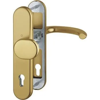 Dveřní kování Bezpečnostní sada MARSEILLE, klika-koule, PZ 90 mm, 37-42, hliník F4 bronz