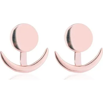 Náušnice Dámské náušnice J198 starorůžová