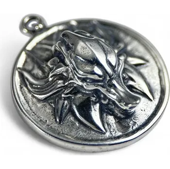 Přívěsek Drakkaria SLOVANSKÝ VLK stříbrný přívěsek, Ag 925, 23g