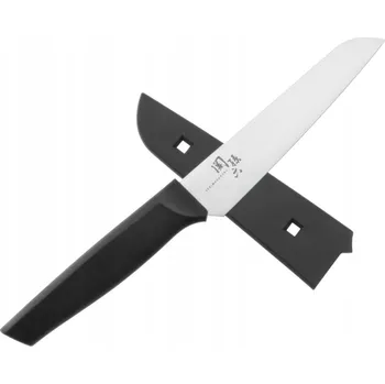 Kuchyňský nůž JAPONSKÝ KUCHYŇSKÝ NŮŽ KAI SEKI MAGOROKU UNIVERZÁLNÍ NŮŽ S CHRÁNIČEM ČEPELE