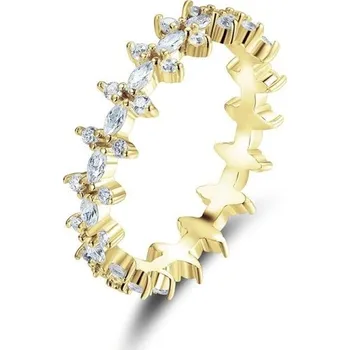 Šperk Dámský prstýnek D2239 zlatá 7