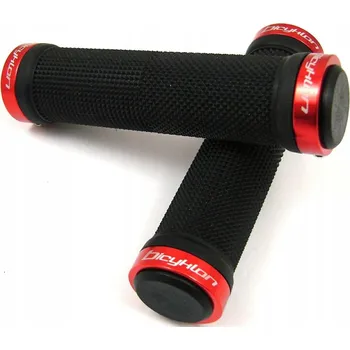 grip GRIPY / Madla na kolo šroubovací BICYKLON LOCK-ON - Červené