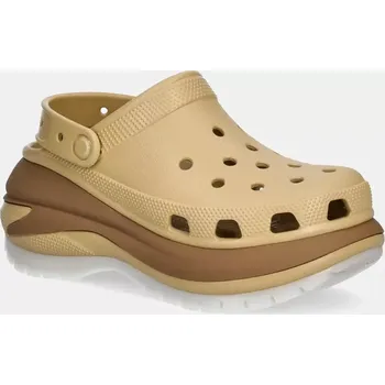 Dámská obuv Pantofle Crocs Mega Crush Matte Clog, 39/40, béžová, 12X